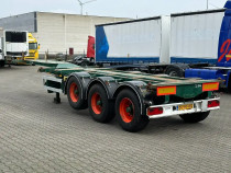 Nooteboom FT-43-03V MULTI CONTAINER CHASSIS / HC / 2X EXT / BPW-DISC / LIFTAS / 4 X IN STOCK!!