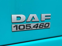 DAF XF 105 6X2 GELSOTEN OPBOUW / EURO5 / INTARDER / 9TONS LAADKLEP / SIDE OPENING / SCHUIFDAK