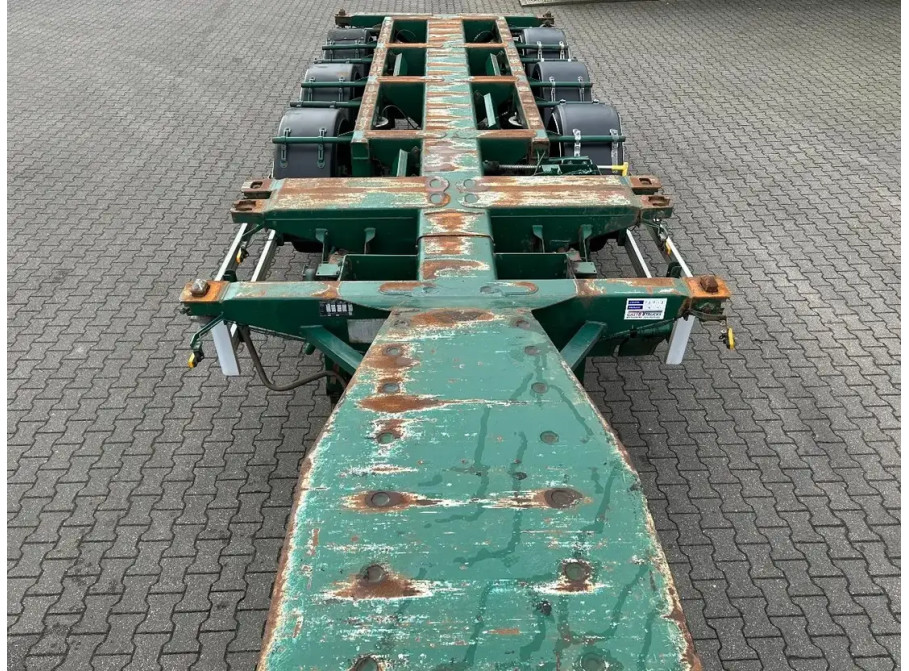 Nooteboom FT-43-03V MULTI CONTAINER CHASSIS / HC / 2X EXT / BPW-DISC / LIFTAS / 4 X IN STOCK!!